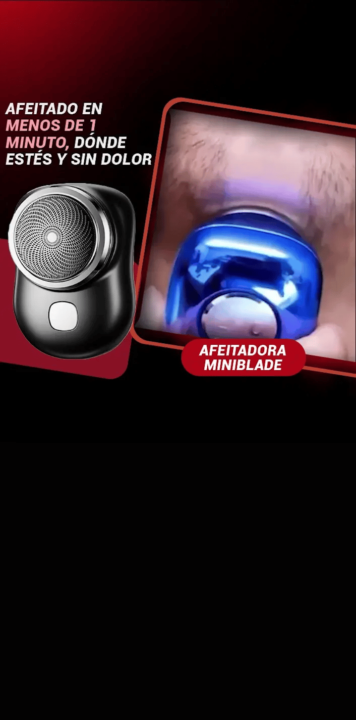 UPSELL MINI AFEITADORA RECARGABLE [PRUEBA]